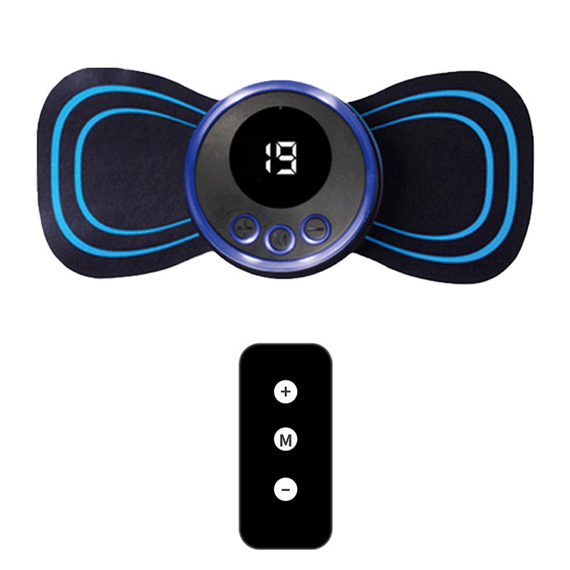 🔥Achetez 2 et obtenez 1 gratuit🎁Masseur Portable avec 8 Modes et Écran LCD - Mini Stimulateur Musculaire pour Soulagement de la Douleur