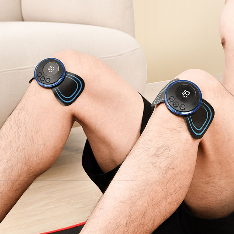 🔥Achetez 2 et obtenez 1 gratuit🎁Masseur Portable avec 8 Modes et Écran LCD - Mini Stimulateur Musculaire pour Soulagement de la Douleur