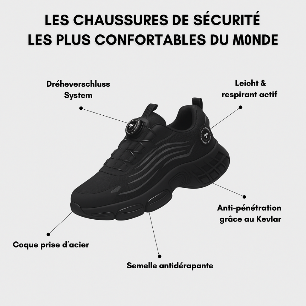 S3 Pro® : Conçues pour la sécurité et le confort toute la journée