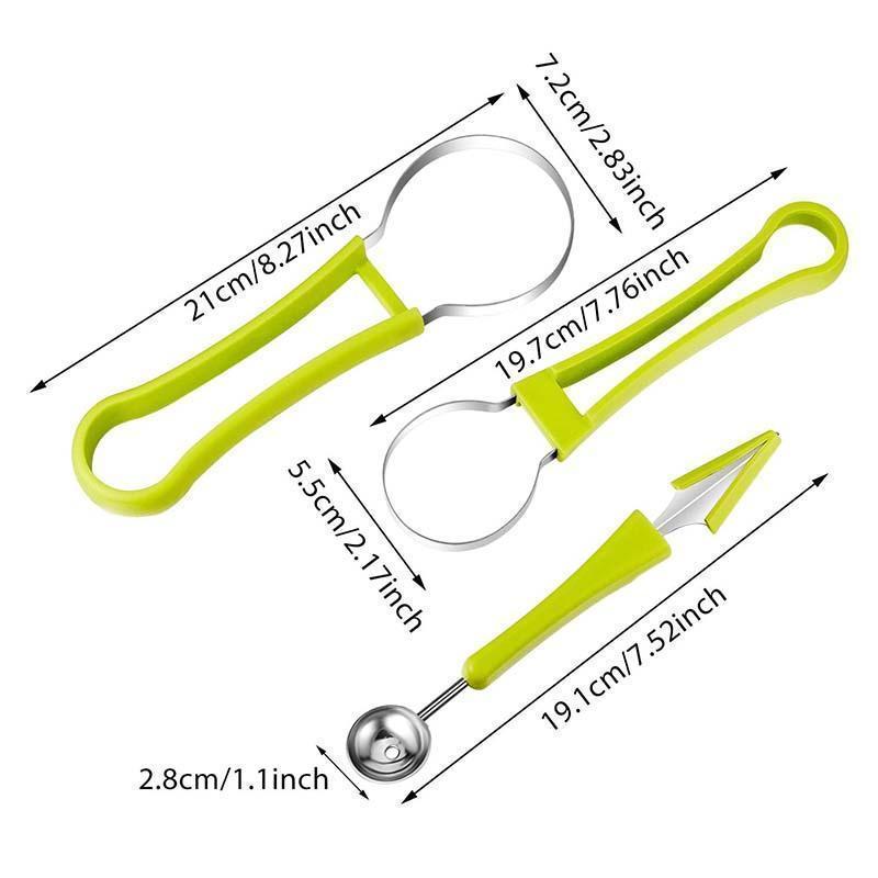 🎉Offre spéciale  Ensemble d'outils pour fruits en acier inoxydable 4 en 1🍉