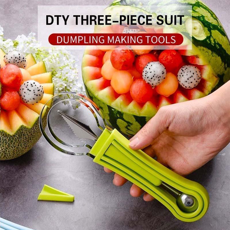 🎉Offre spéciale  Ensemble d'outils pour fruits en acier inoxydable 4 en 1🍉