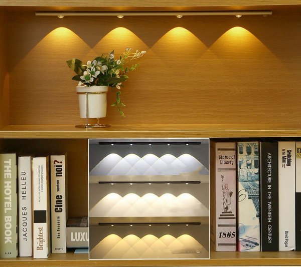 🎊 Lampes d'armoire à détecteur de mouvement LED