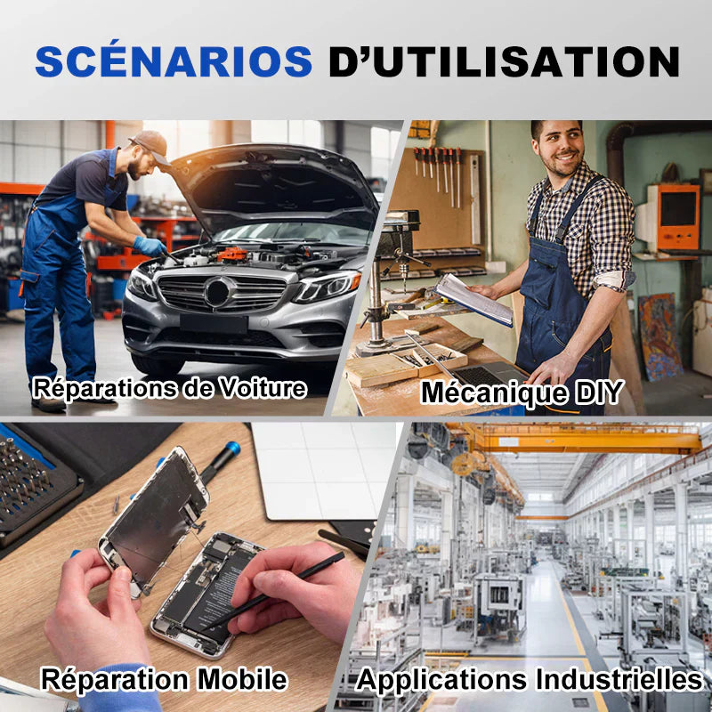 Kit Universel d'Outils d'Évasement de Tuyau de Frein Automobile
