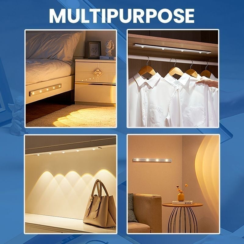🎊 Lampes d'armoire à détecteur de mouvement LED