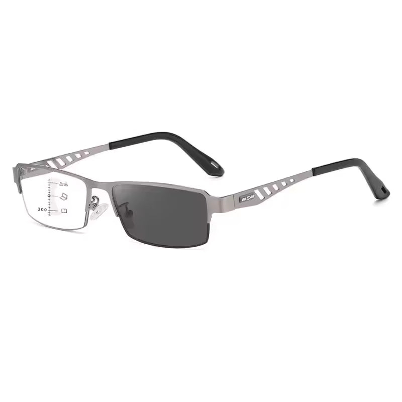 Titanium X® – lunettes de lecture multifocales photochromiques en titane