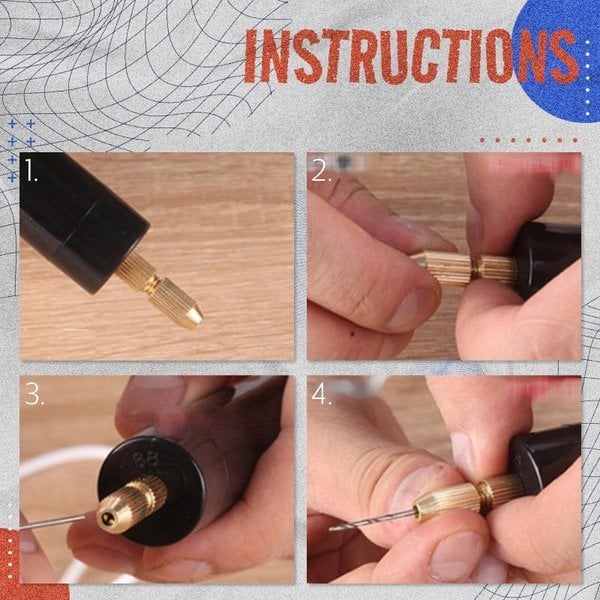 【50% de réduction】Outils électriques de forage de bricolage