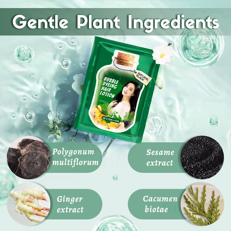 🔥Offre limitée dans le temps🔥 Shampooing colorant Plant Bubble