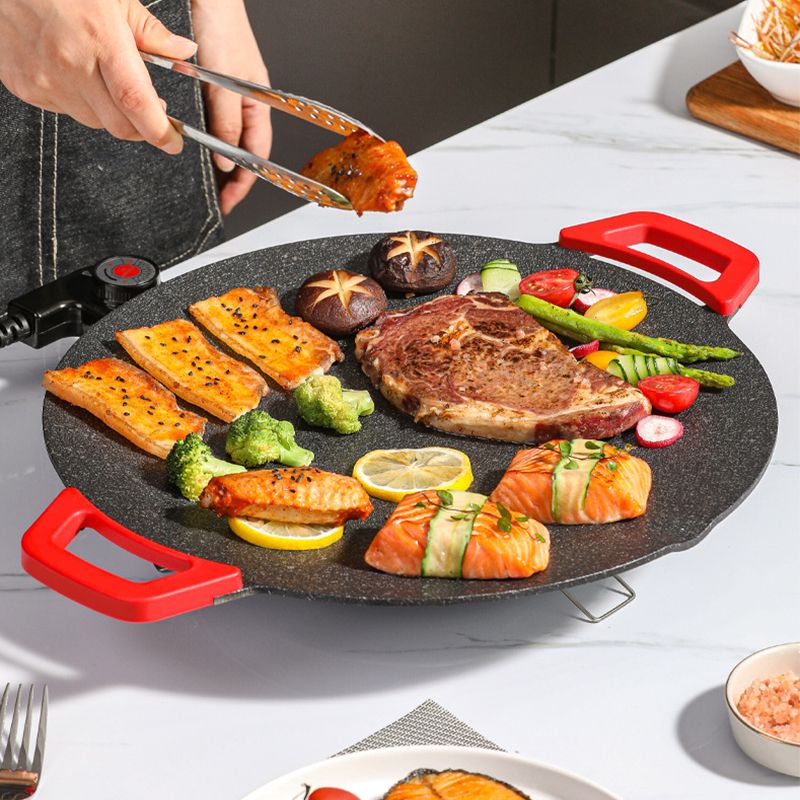 [QUALITY LIFE] Poêle à tarte électrique d'intérieur antiadhésive, 50% OFF! 🔥🍳✨ Venez et profitez !