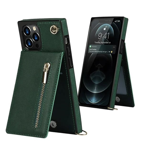 (🔥Vente chaude 2024) Portefeuille à bandoulière pour iPhone avec porte-cartes