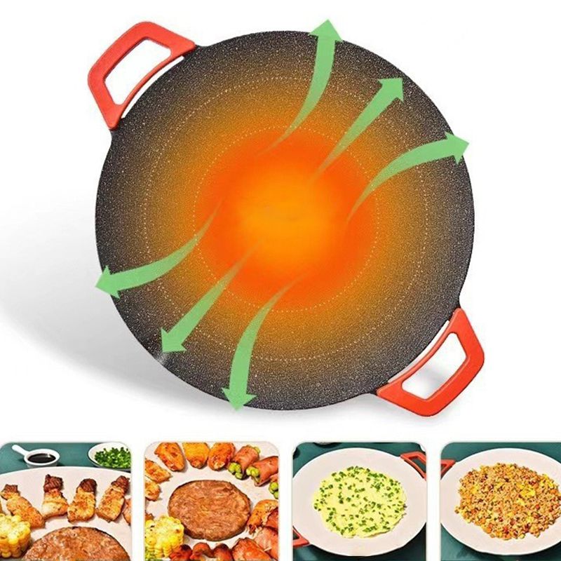 [QUALITY LIFE] Poêle à tarte électrique d'intérieur antiadhésive, 50% OFF! 🔥🍳✨ Venez et profitez !
