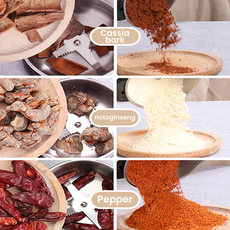 [Cadeau pratique] Petite Moulin à Céréales Grains Électrique pour Usage Domestique