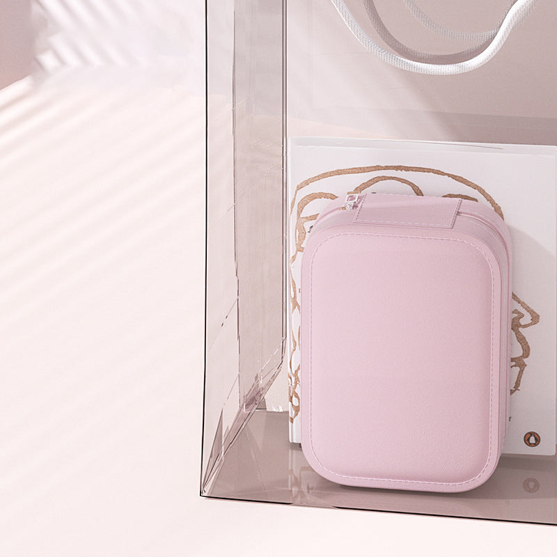Boîte de rangement pour maquillage intégrée avec miroir lumineux