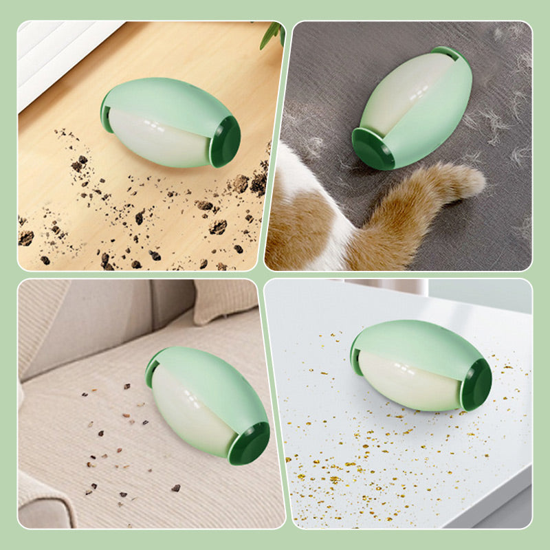 Rouleau Collant Puissant Lavable Compact Multifonctionnel pour Poils d'Animaux