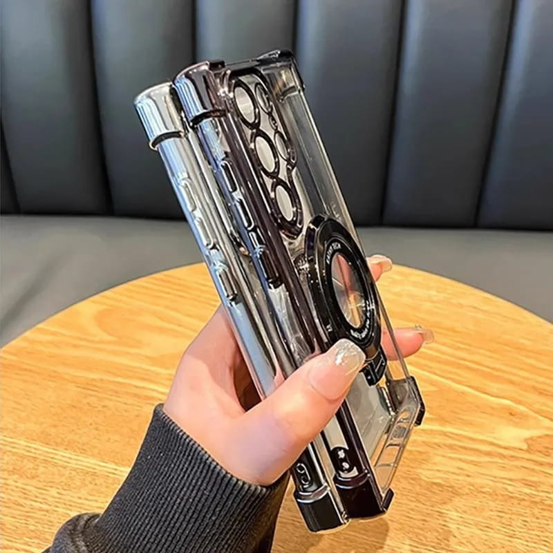 ✨Étui pour téléphone portable anti-chute avec anneau invisible pour Samsung