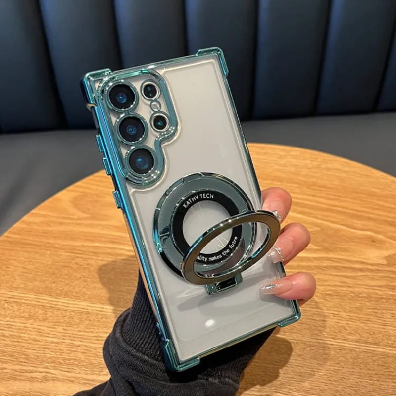 ✨Étui pour téléphone portable anti-chute avec anneau invisible pour Samsung