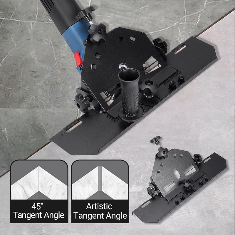 Support de Meuleuse d'Angle pour Coupe en Chanfrein à 45°