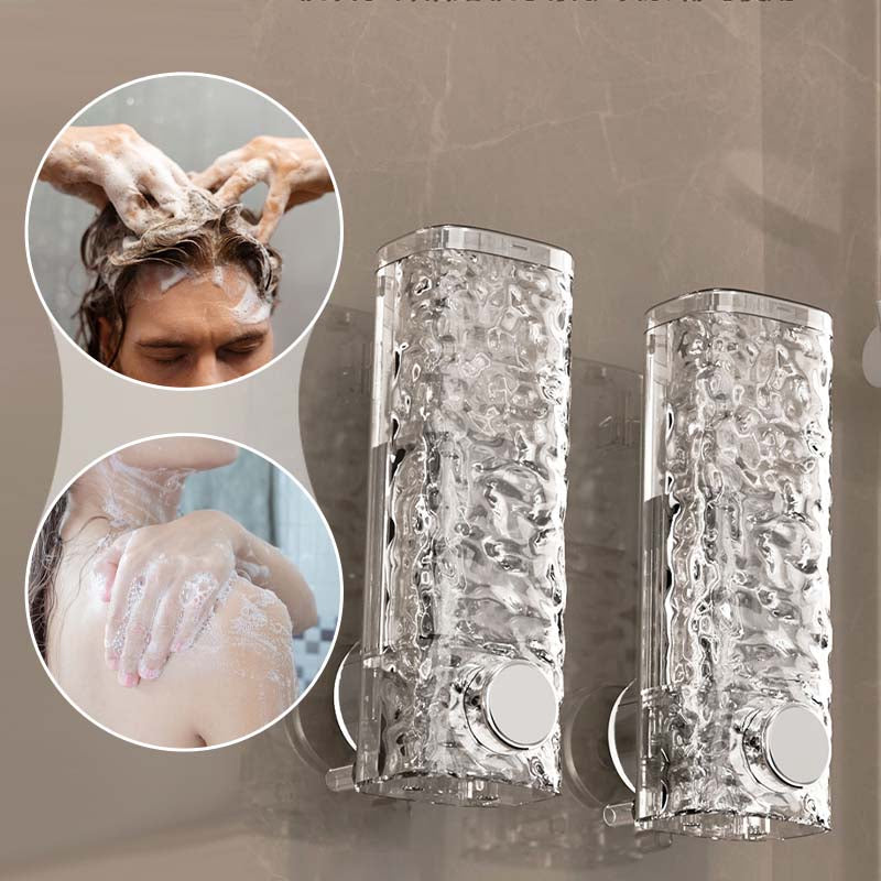 Distributeur de Shampooing à Ventouse Universel pour Montage Mural