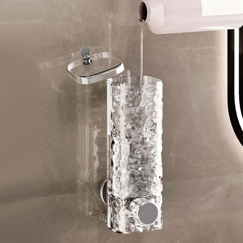 Distributeur de Shampooing à Ventouse Universel pour Montage Mural