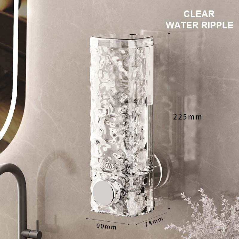 Distributeur de Shampooing à Ventouse Universel pour Montage Mural