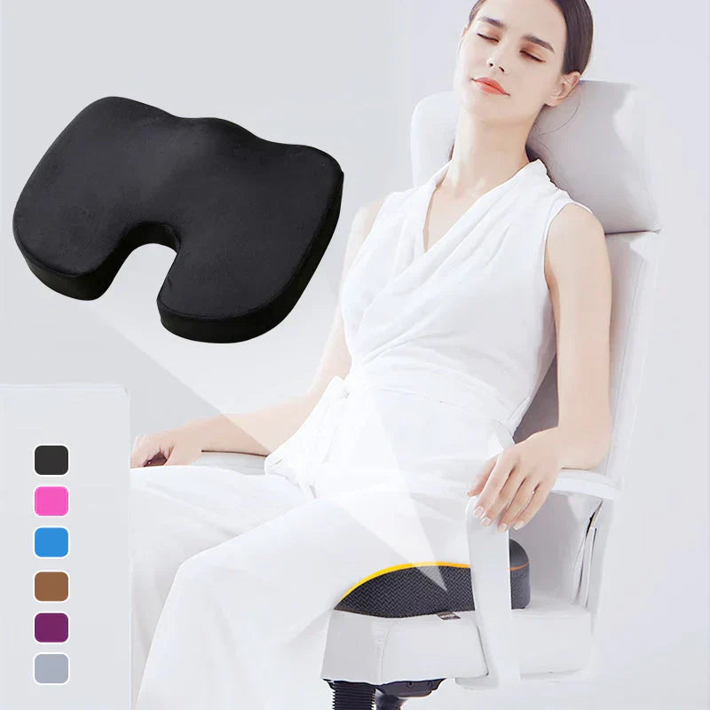 Coussin Ergonomique à Protection Lombaire et Coccyx en Forme de U avec Rebond Lent✨