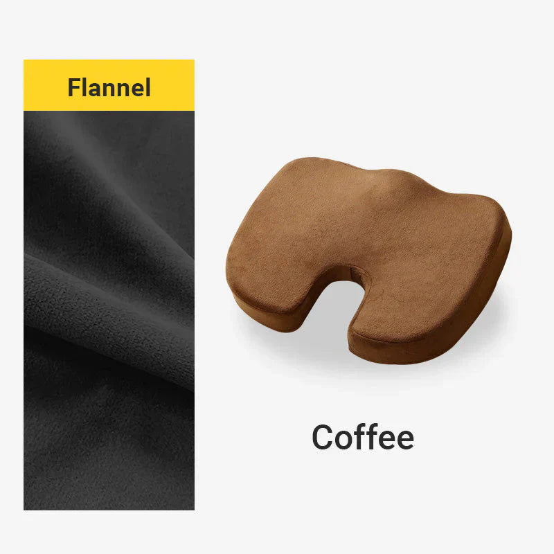 Coussin Ergonomique à Protection Lombaire et Coccyx en Forme de U avec Rebond Lent✨