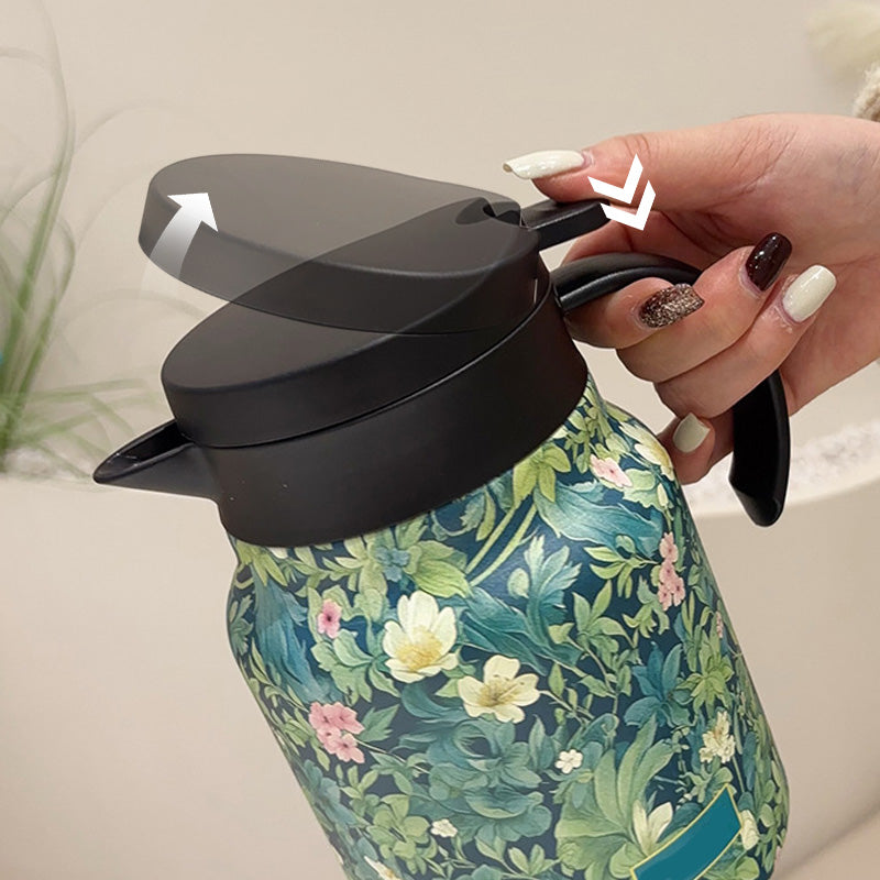 🔥50 % DE RÉDUCTION🔥Théière 1000ml isolée sous vide avec passoire